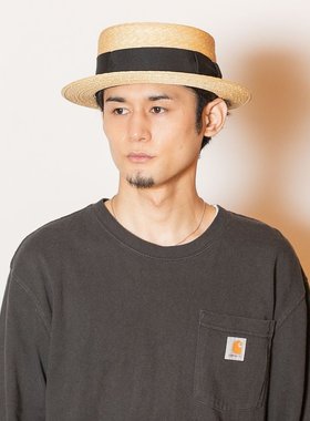 CA4LA男女同款手工编织麦草帽OLD NEW 4款 DOU01918