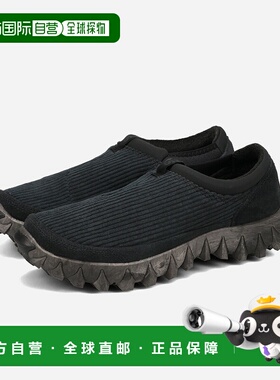 日本直邮SALOMON SNOWCLOG CORDUROY 男士低帮运动鞋 黑色/黑色/