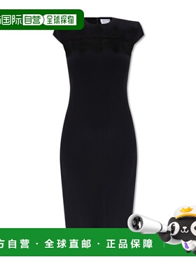 香港直邮ALEXANDER MCQUEEN 女士连衣裙 830138QEAAA1000 AW2025