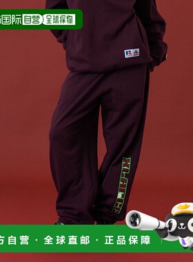 1h可退 日本直邮Russell Athletic男女同款宽松运动裤 半拉链双口