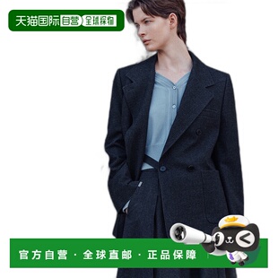 韩国直邮LOEUVRE 女士女士精品 Wool Blended Double Breasted Jac
