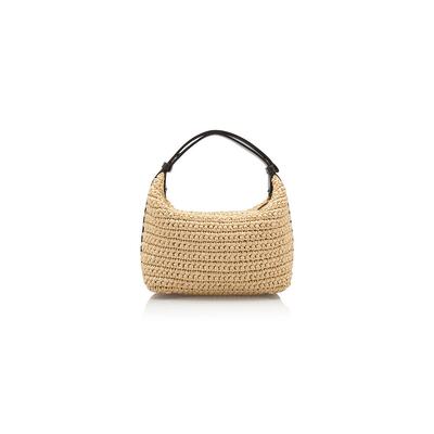 潮奢 Bottega Veneta 葆蝶家 女士Mini Wallace Crochet Raffia