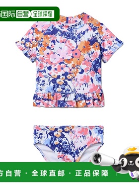 自营 Janie and Jack再生花褶边护脚泳衣-多色 美国奥莱直发