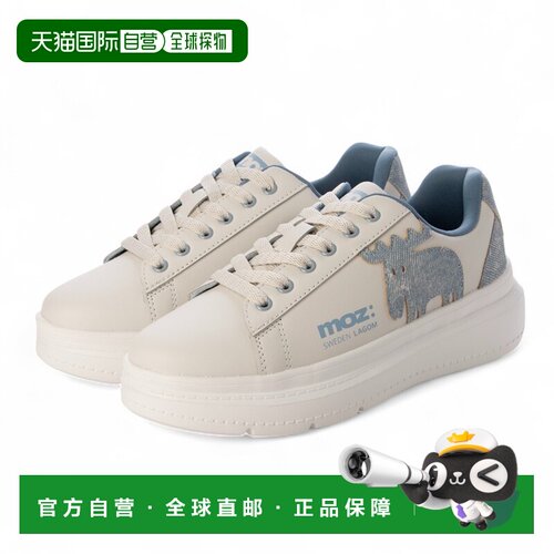 日本直邮moz 102093312561 Moz Style-Up 厚底运动鞋（牛仔布）