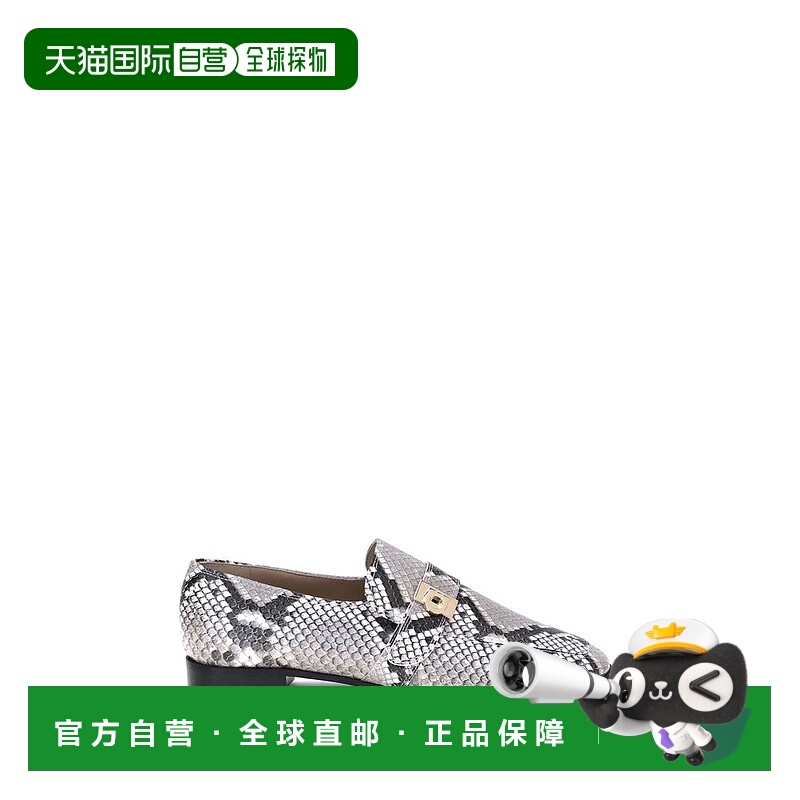 自营salvatore ferragamo菲拉格慕男式LOAFER-灰色 美国奥莱直发