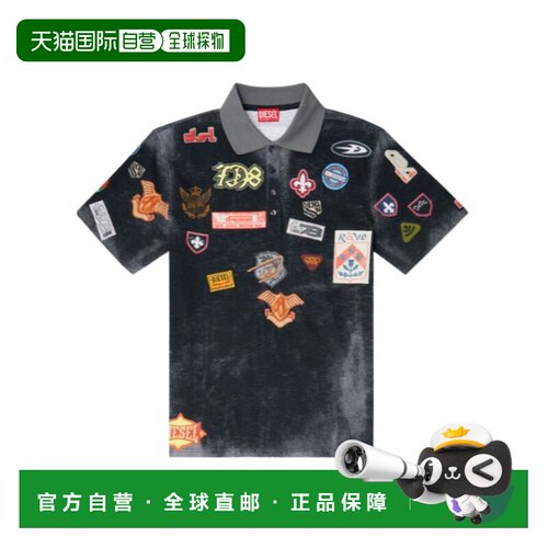 香港直邮DIESEL 男士POLO衫 A226990PLDJ93RA AW2026 花色