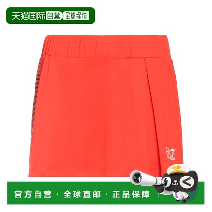 香港直邮Ea7 女士 迷你半身裙 orange橙色 舒适时尚
