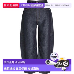 自营rag & bone Women's Charlie High-Rise Ankle Barrel Jeans