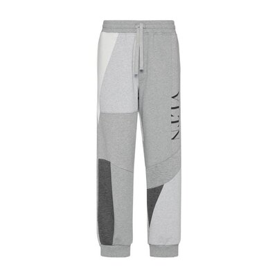 Valentino logo拼接运动裤 WV3MD03A7CW