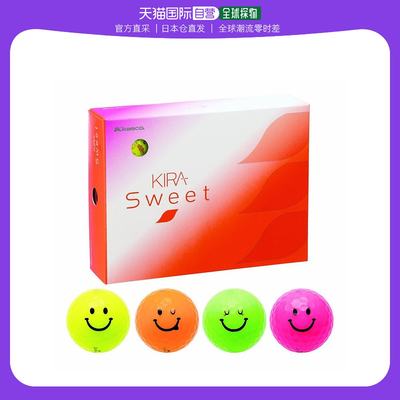 日本直邮Kasco高尔夫球KIRA SWEET12个入KIRA SWEET