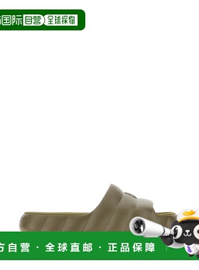 1h可退 香港直邮Moncler 盟可睐 男士 Lilo 军绿色橡胶便鞋 4C000