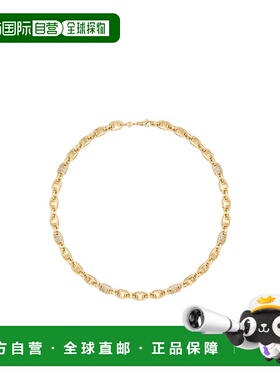 香港直邮TORY BURCH 女士项链 171681960 AW2025 金色 双子座密镶