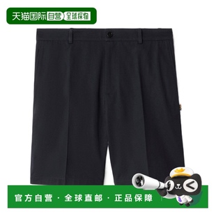 香港直邮BURBERRY 81106121 1h可退 女士短裤 腰带环 SS2025 黑色