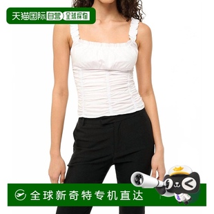 staudNic白色上衣 自营 美国奥莱直发