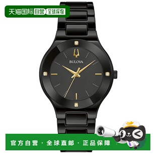 自营Bulova Women's Millenia Black Dial Watch - black 美国奥