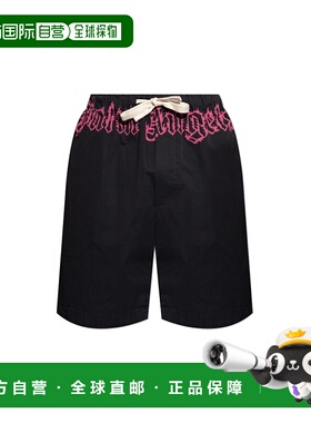 香港直邮PALM ANGELS 男士短裤 PMCB051S25FAB0011032 SS2025