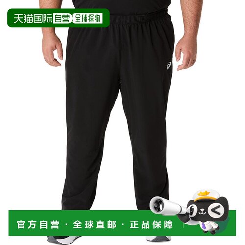 日本直邮Asics SILVER WOVEN 纯色简约舒适宽松休闲裤 男款 性能