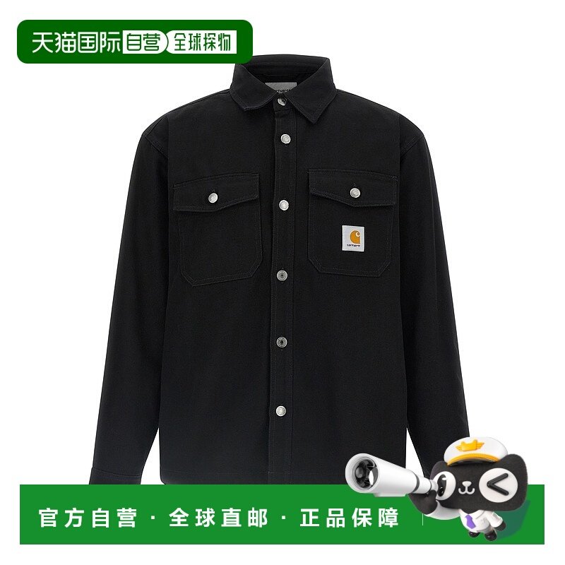 香港直邮CARHARTT WIP 男士衬衫 I03530589XX AW2025 黑色 'Selby