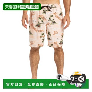 日本直邮Quiksilver 日常直筒版型沙滩短裤 泳衣 [25SPQBS2]
