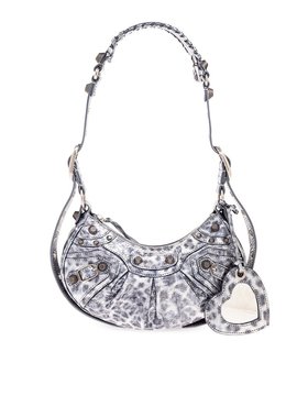 BALENCIAGA 女士斜挎包 6713092AAV71423 AW2024 灰色