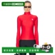 香港直邮Coperni 女士 紧身高领上衣 1h可退 COPJS20545 red红色