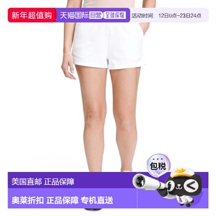 自营The North Face Half Dome Shorts Mens White Fleece Elasti
