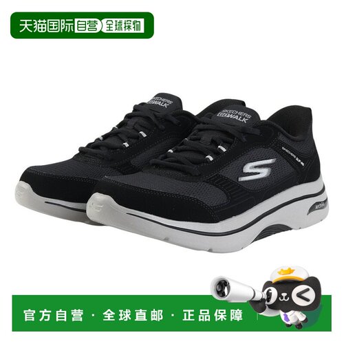 日本直邮SKECHERS 男士健步鞋 斯利普因斯 戈沃克 2.0 黑色 21665
