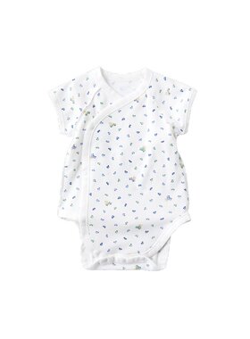 日本直邮日潮familiar日本制纯棉亲肤宝宝包屁连体衣