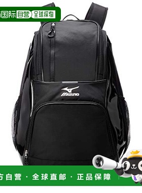 【日本直邮】Mizuno美津浓 男士双肩背包30L黑色 C3JDB902双肩包