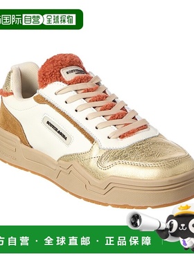 自营scotch & sodaScotch&Soda Lillie Suede运动鞋-金色 美国奥