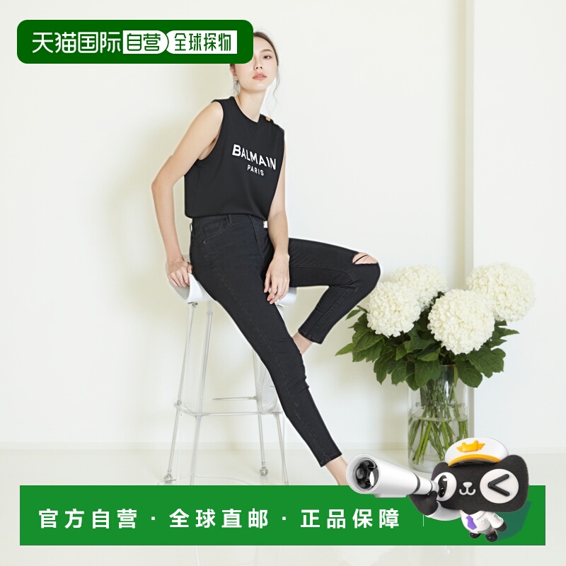 欧洲直邮BALMAIN 女士T恤BF1ED001BB02EAB潮流穿搭时尚高级感