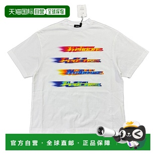 SS2025 WDTT125915UWH 花色 女士T恤 香港直邮WE11DONE