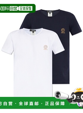 香港直邮VERSACE 男士T恤 AU101931A10011A40I范思哲男装