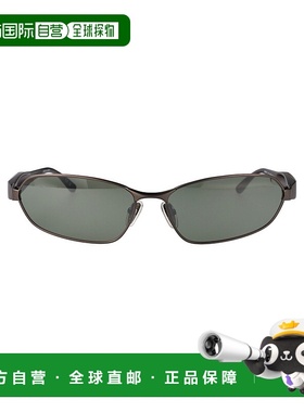 香港直邮BALENCIAGA 男士眼镜 BB0355S004 SS2025 灰色 Sunglasse
