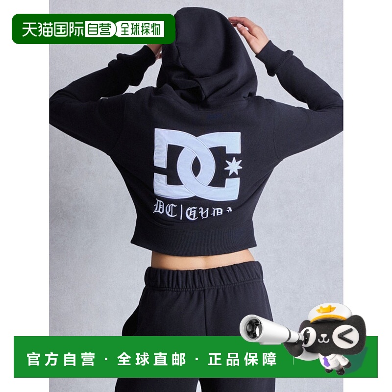 1h可退 日本直邮DC 女装 GYDA联名短款拉链卫衣外套 072542904701