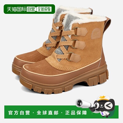 日本直邮SOREL TIVOLI V WATERPROOF 女士 Tivoli 5 防水靴浅黄褐