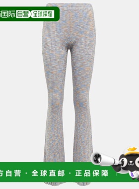 1h可退 香港直邮Acne Studios 艾克妮 女士 罗纹喇叭长裤 000857