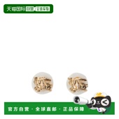 香港直邮BURBERRY 配饰黄色耳钉 SS2025 女士耳饰 81009801