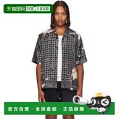 香港直邮AMIRI Bandana 男士 1h可退 黑色 Bleach 衬衫 AMSTCA115