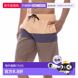 日本直邮Billabong 2025春夏男士海洋风条纹泳裤 [mks_0403]