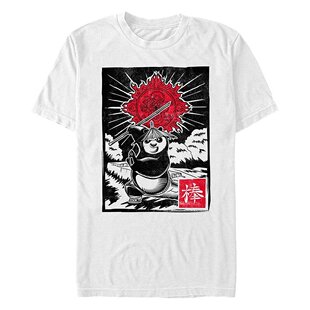 Fifth Sun|功夫熊猫男款熊猫战士海报短袖T恤