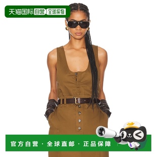 Laurent 圣罗兰 女士 1h可退 U领背心 Saint 无袖 香港直邮潮奢