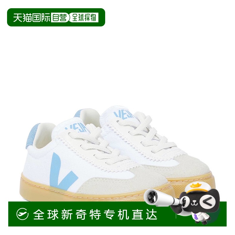 1小时内可退 香港直邮Veja 女童 Volley 帆布运动鞋童鞋童装 0041