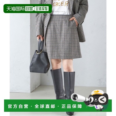 日本直邮SHIPS 粗花呢迷你短裙 [SH8611EW018429]