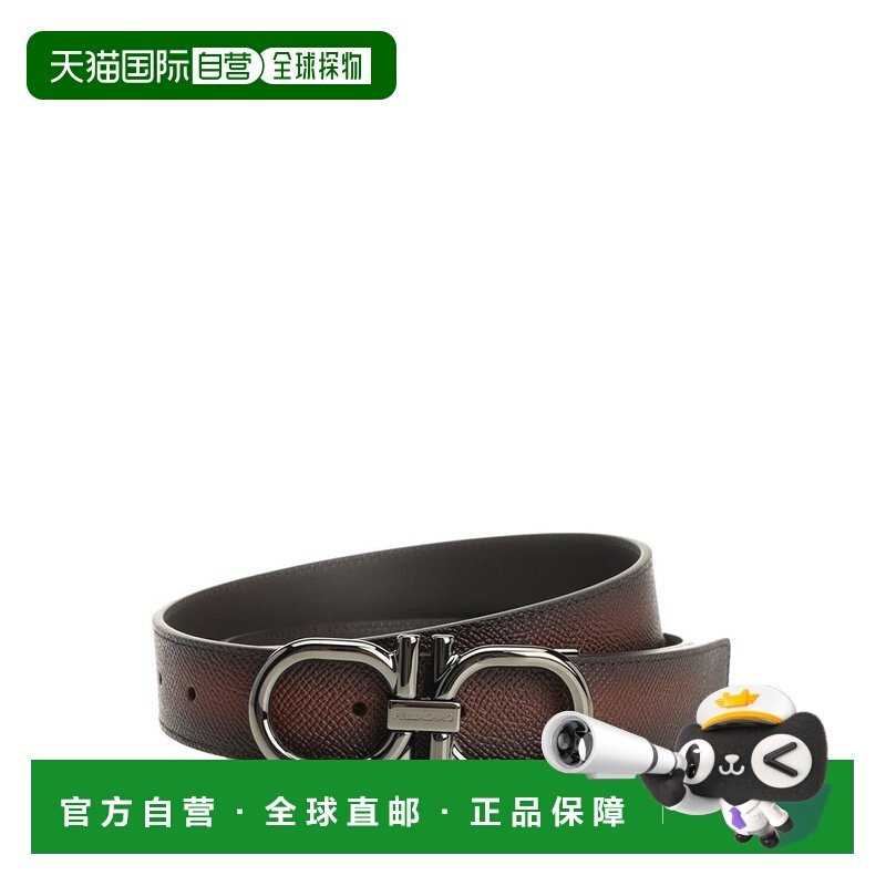 香港直邮Salvatore Ferragamo 菲拉格慕 男士 標誌細節可調式腰帶,服饰配件/皮带/帽子/围巾,腰带/皮带/腰链,淘宝优惠券,粉丝福利购,淘宝优惠卷