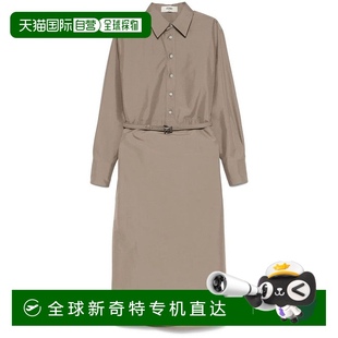 fendiMidi连衣裙 衬衫 自营 经典 美国奥莱直发 轮廓 中性