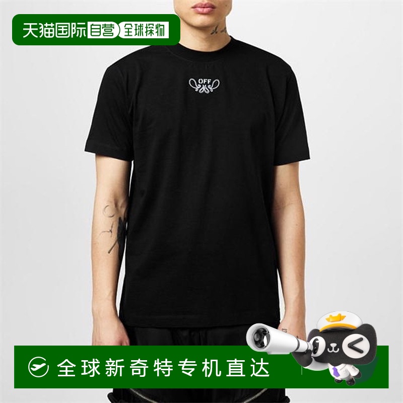 香港直邮潮奢 Off-White 男士 Bandanna Skate T恤