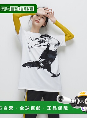 【99新未使用】香港直邮Valentino 巨嘴鸟印纹 T 恤 RV3MG00YEQR