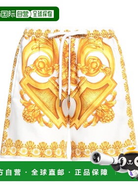 香港直邮versace 范思哲 女士 短裤 white白色 舒适时尚