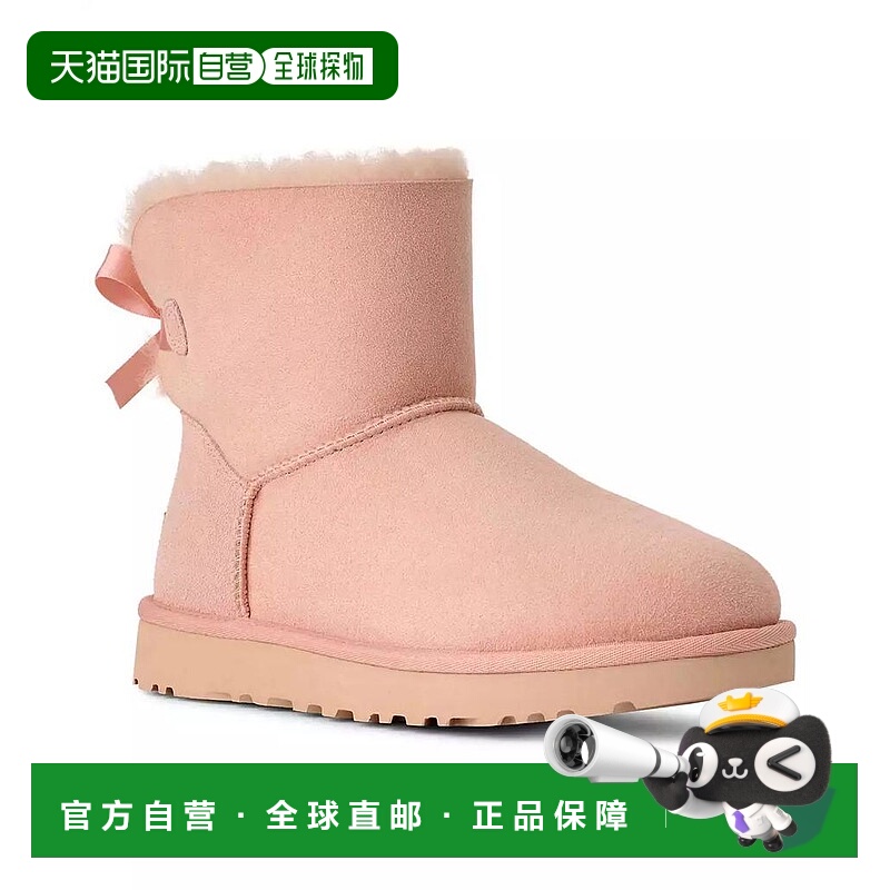 1h可退 【美国直邮】ugg 女士 靴子麂皮防水蝴蝶结